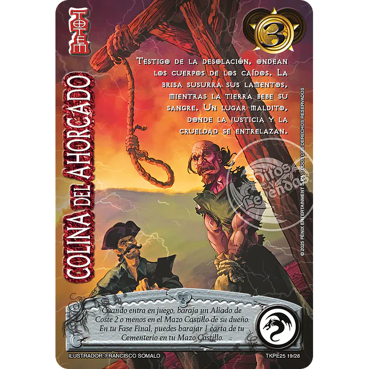 COLINA DEL AHORCADO (TK25 - HONOR Y FEROCIDAD) - SINGLES MITOS Y LEYENDAS 1