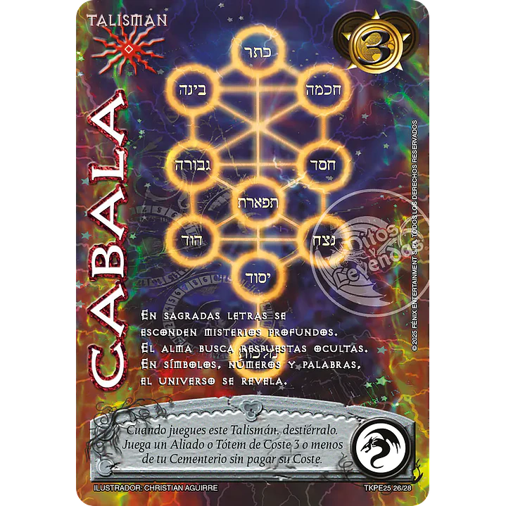 CÁBALA (TK25 - HONOR Y FEROCIDAD) 1