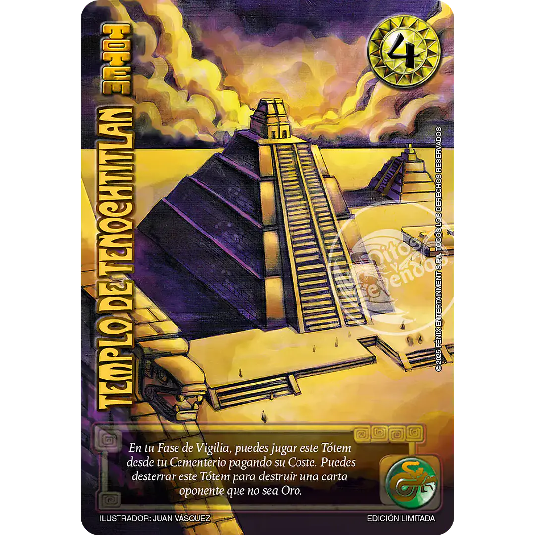 TEMPLO DE TENOCHTITLAN (EDICION LIMITADA) - SINGLES MITOS Y LEYENDAS 1