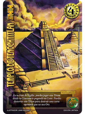 TEMPLO DE TENOCHTITLAN (EDICION LIMITADA) - SINGLES MITOS Y LEYENDAS