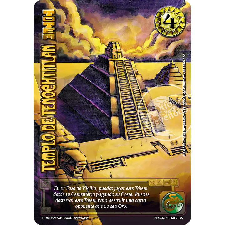 TEMPLO DE TENOCHTITLAN (EDICION LIMITADA) - SINGLES MITOS Y LEYENDAS 1