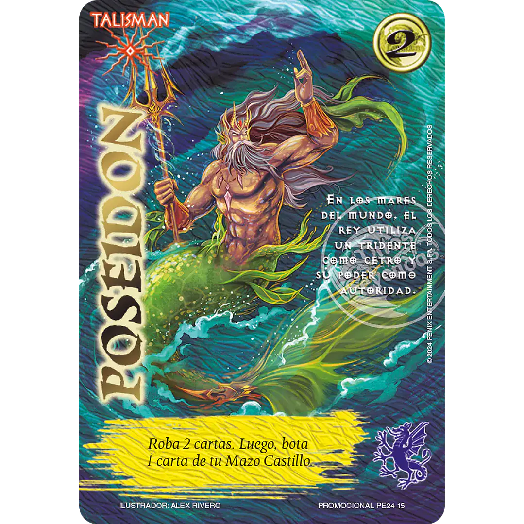 POSEIDON FULL ART - SINGLES MITOS Y LEYENDAS 1