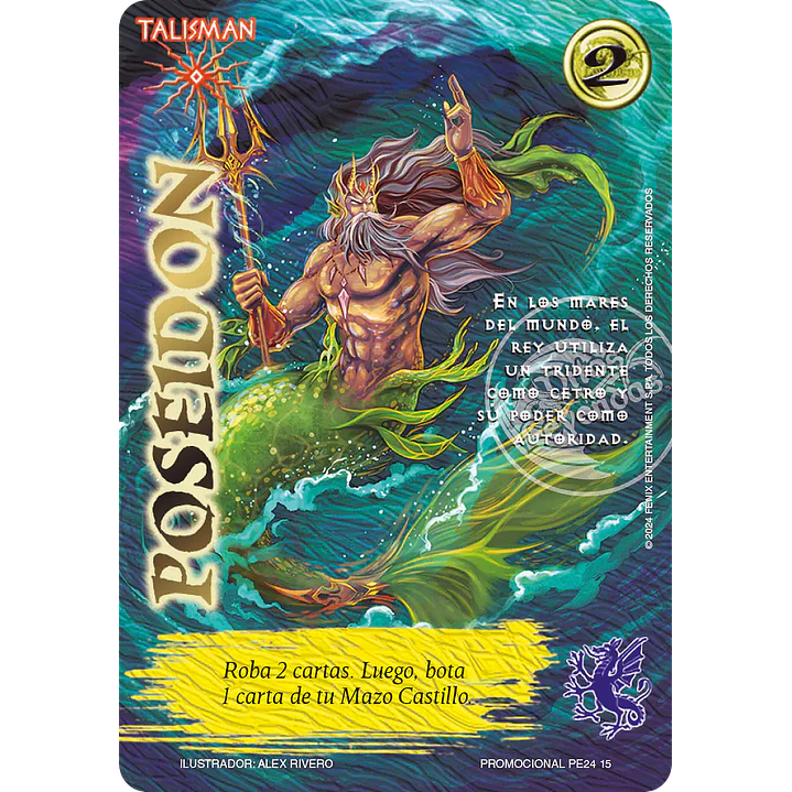 POSEIDON FULL ART - SINGLES MITOS Y LEYENDAS 1