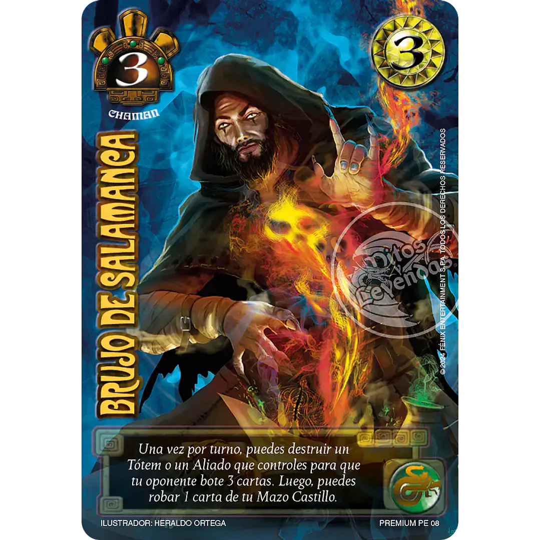 BRUJO DE SALAMANCA FULL ART - SINGLES MITOS Y LEYENDAS 1
