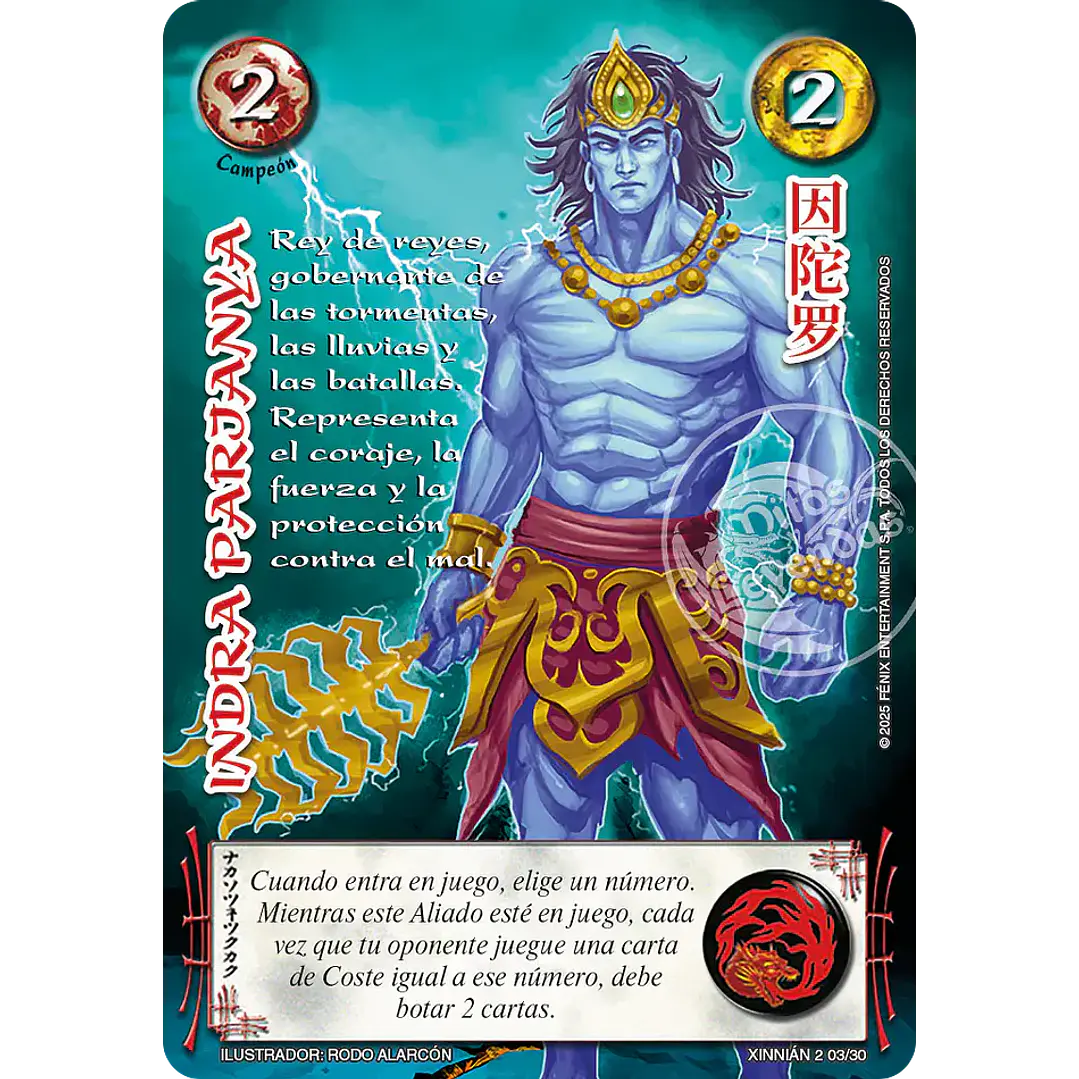 INDRA PARJANYA (XINNIAN DOS) - SINGLES MITOS Y LEYENDAS 1