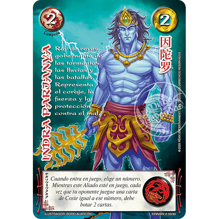 INDRA PARJANYA (XINNIAN DOS) - SINGLES MITOS Y LEYENDAS 1