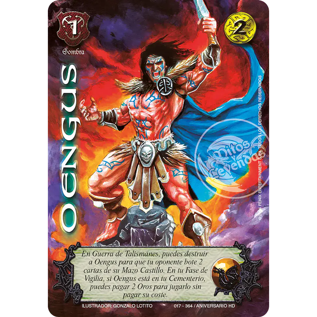 OENGUS ANIVERSARIO FULL ART - SINGLES MITOS Y LEYENDAS 1
