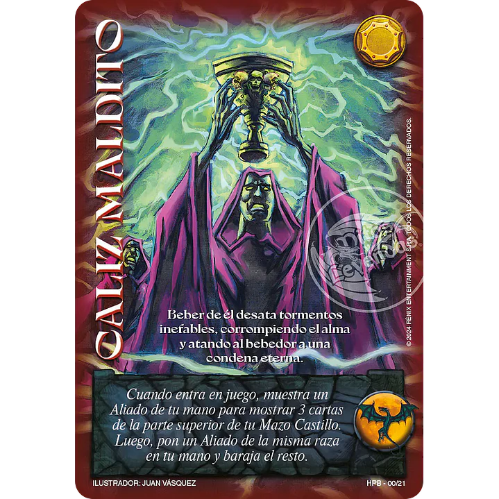 CALIZ MALDITO INFERNO - SINGLES MITOS Y LEYENDAS 1