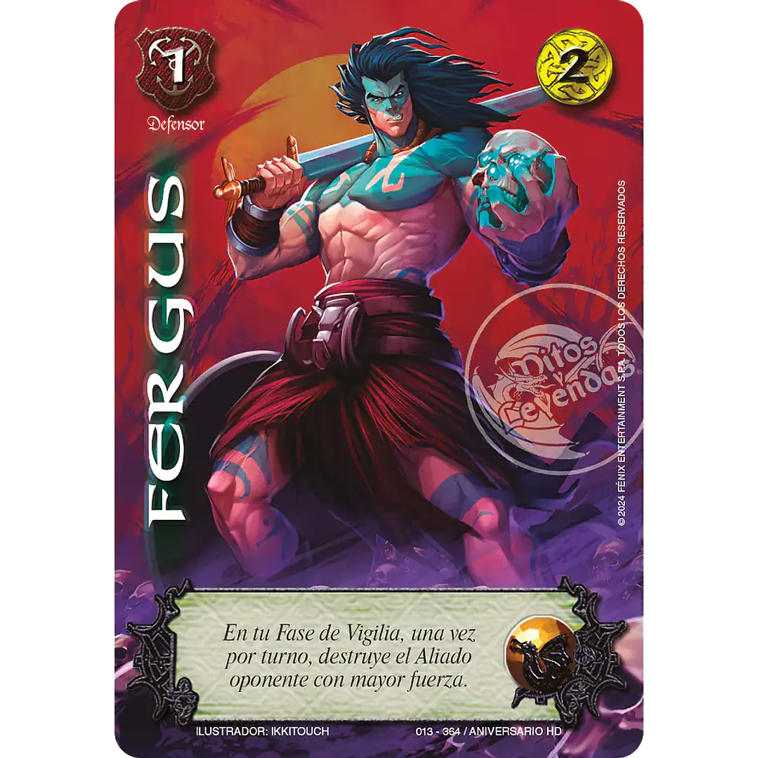 FERGUS FULL ART - SINGLES MITOS Y LEYENDAS 1