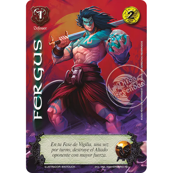 FERGUS FULL ART - SINGLES MITOS Y LEYENDAS 1