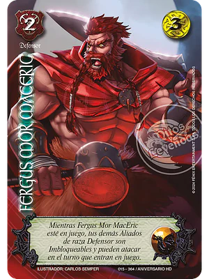FERGUS MOR MACERIC FULL ART - SINGLES MITOS Y LEYENDAS
