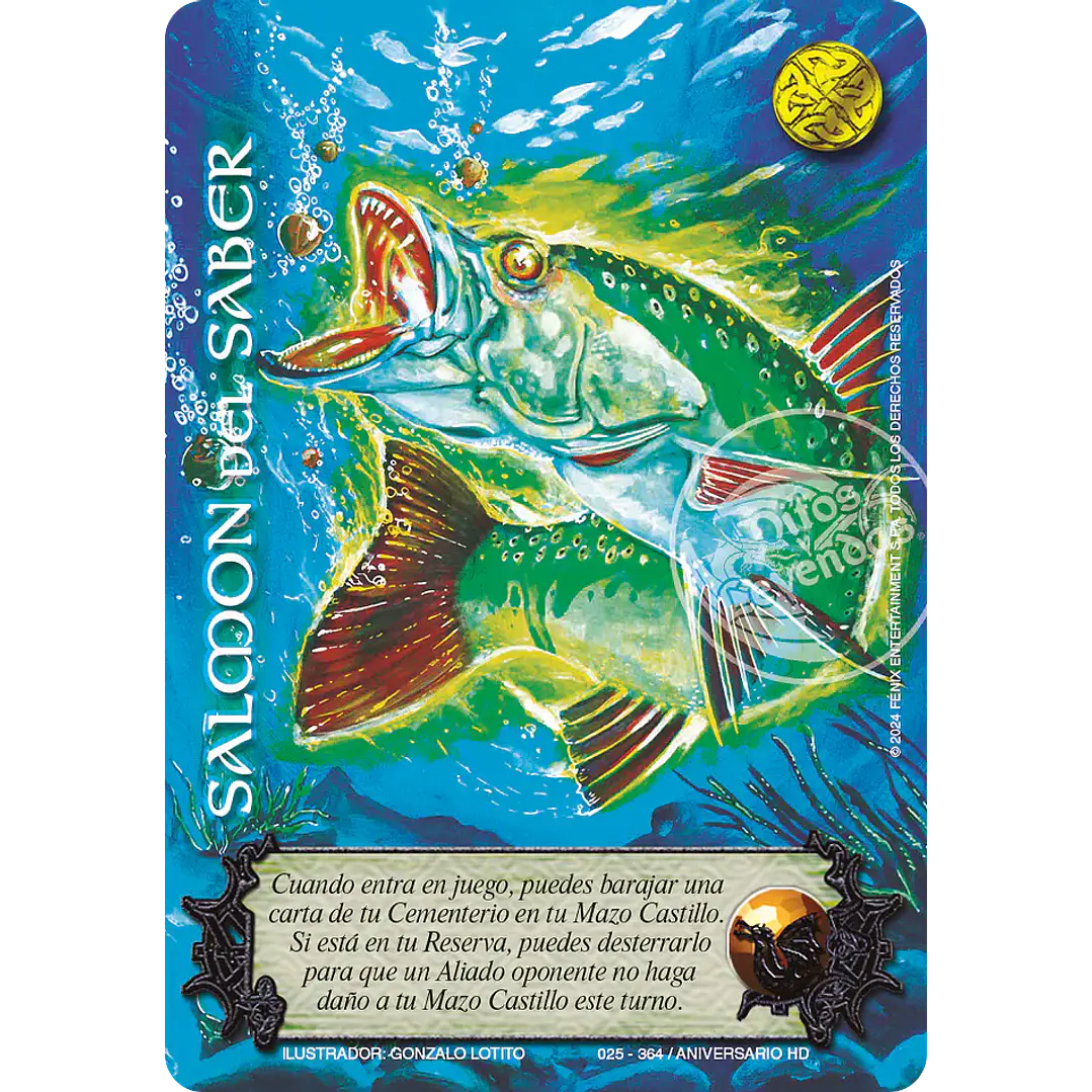SALMON DEL SABER FULL ART - SINGLES MITOS Y LEYENDAS 1