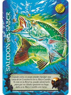 SALMON DEL SABER FULL ART - SINGLES MITOS Y LEYENDAS