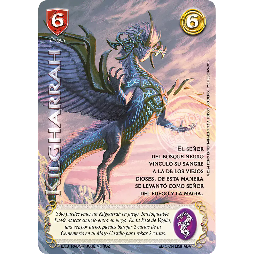 KILGHARRAH (LBPB24 - FOIL LLUVIA) - SINGLES MITOS Y LEYENDAS 1