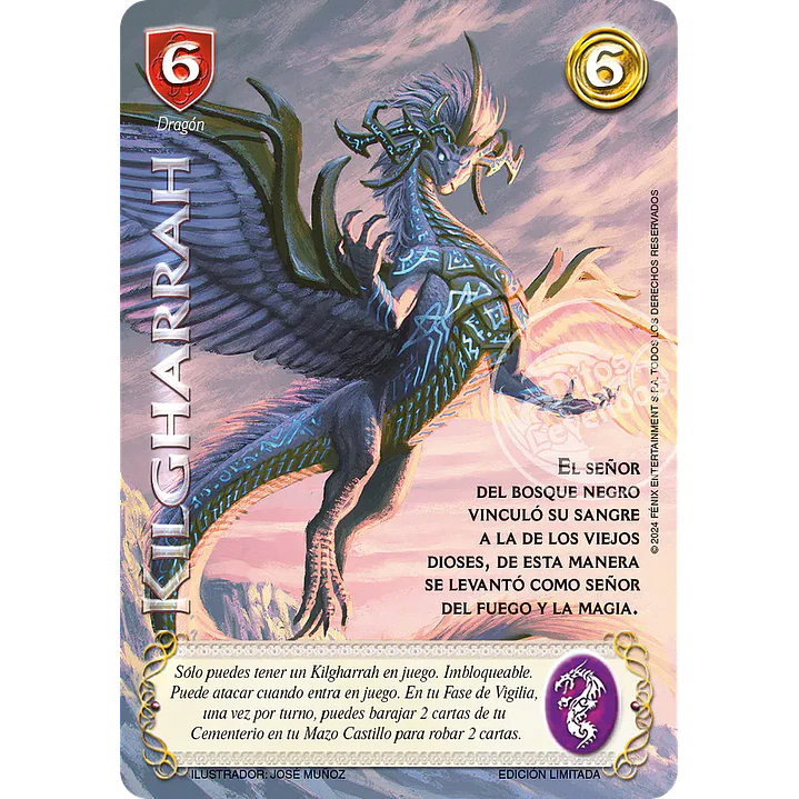 KILGHARRAH (LBPB24 - FOIL LLUVIA) - SINGLES MITOS Y LEYENDAS 1