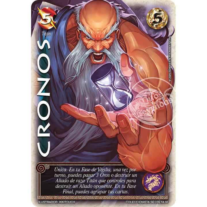 CRONOS - COLECCIONISTA SECRETA 1
