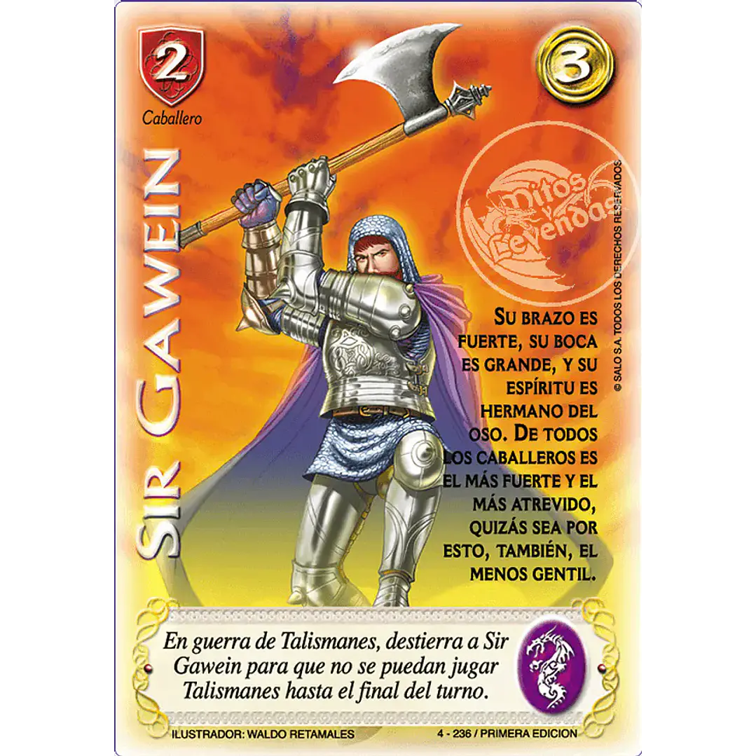 SIR GAWEIN (CLÁSICO ESPS - REAL) 1