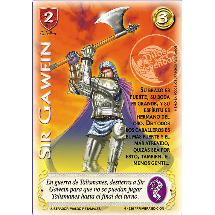 SIR GAWEIN (CLÁSICO ESPS - REAL) 1