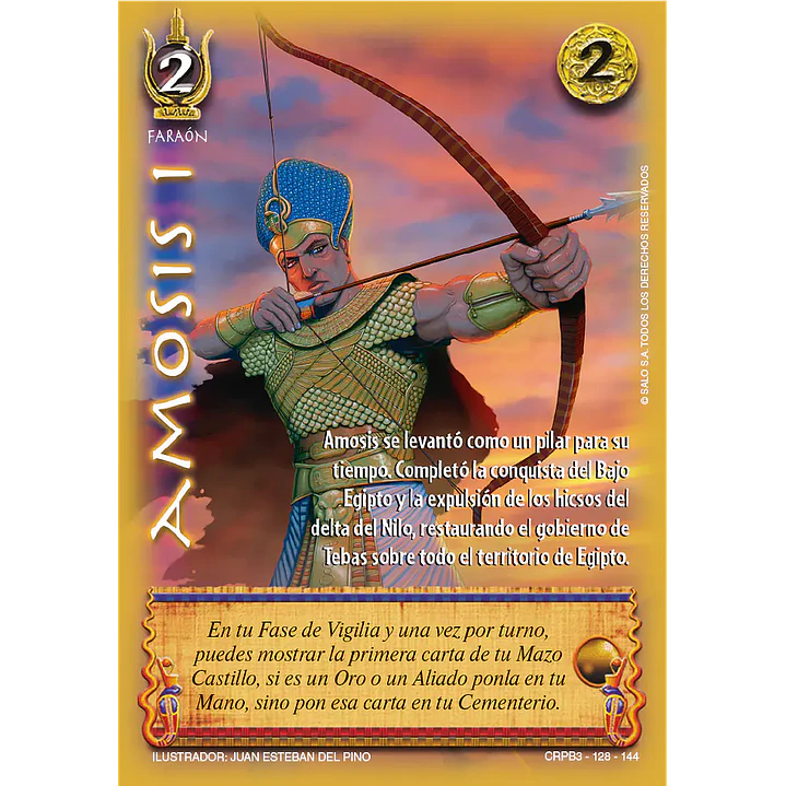 AMOSIS I (CRPB3 – FARAÓN) 1