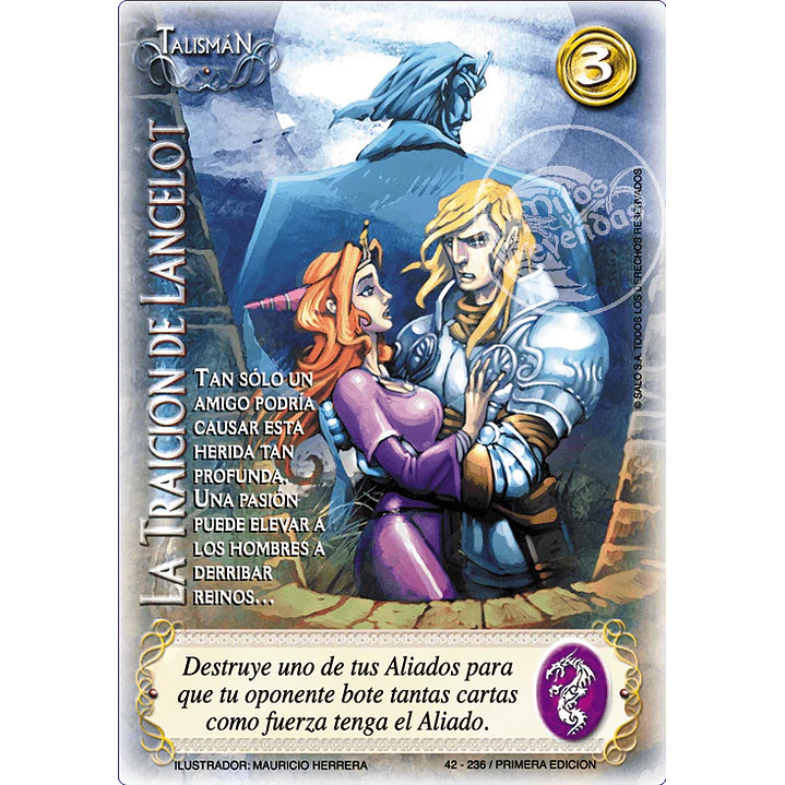 LA TRAICION DE LANCELOT (CLÁSICO ESPS - REAL) 1