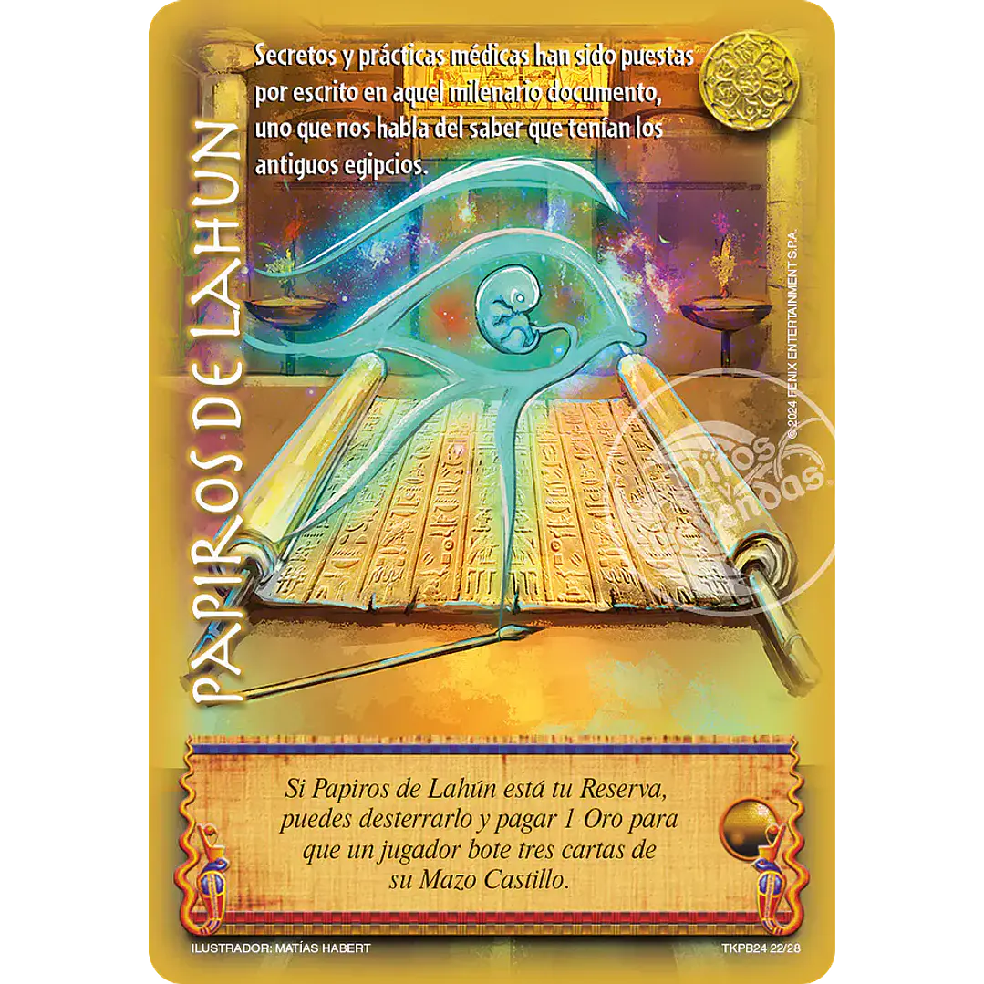 PAPIROS DE LAHUN (TKIT PREMIUM 2024 - MAGIA Y DIVINIDAD) 1