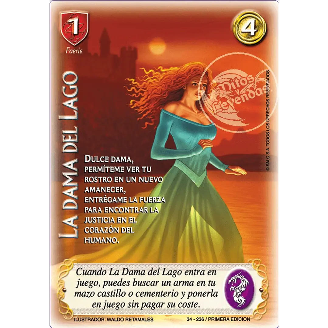 LA DAMA DEL LAGO (CLÁSICO CRU - REAL) 1