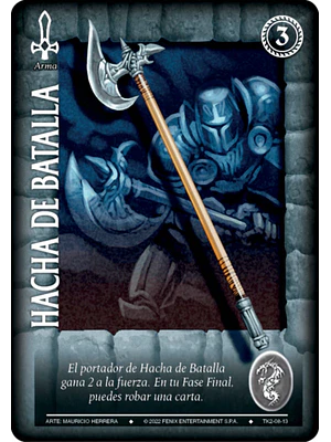 HACHA DE BATALLA - TK2