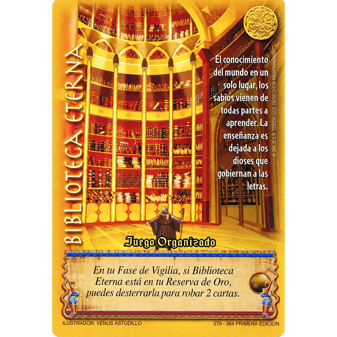 BIBLIOTECA ETERNA - JUEGO ORGANIZADO 1