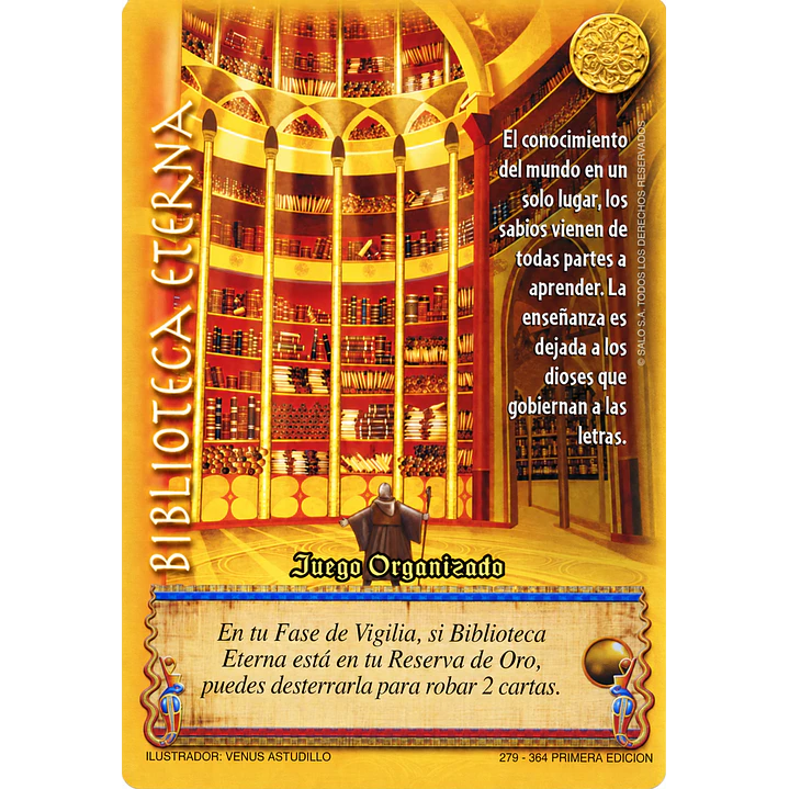 BIBLIOTECA ETERNA - JUEGO ORGANIZADO 1