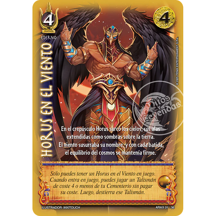 HORUS EN EL VIENTO - RELATOS DOMINIOS DE RA - AMANECER 1