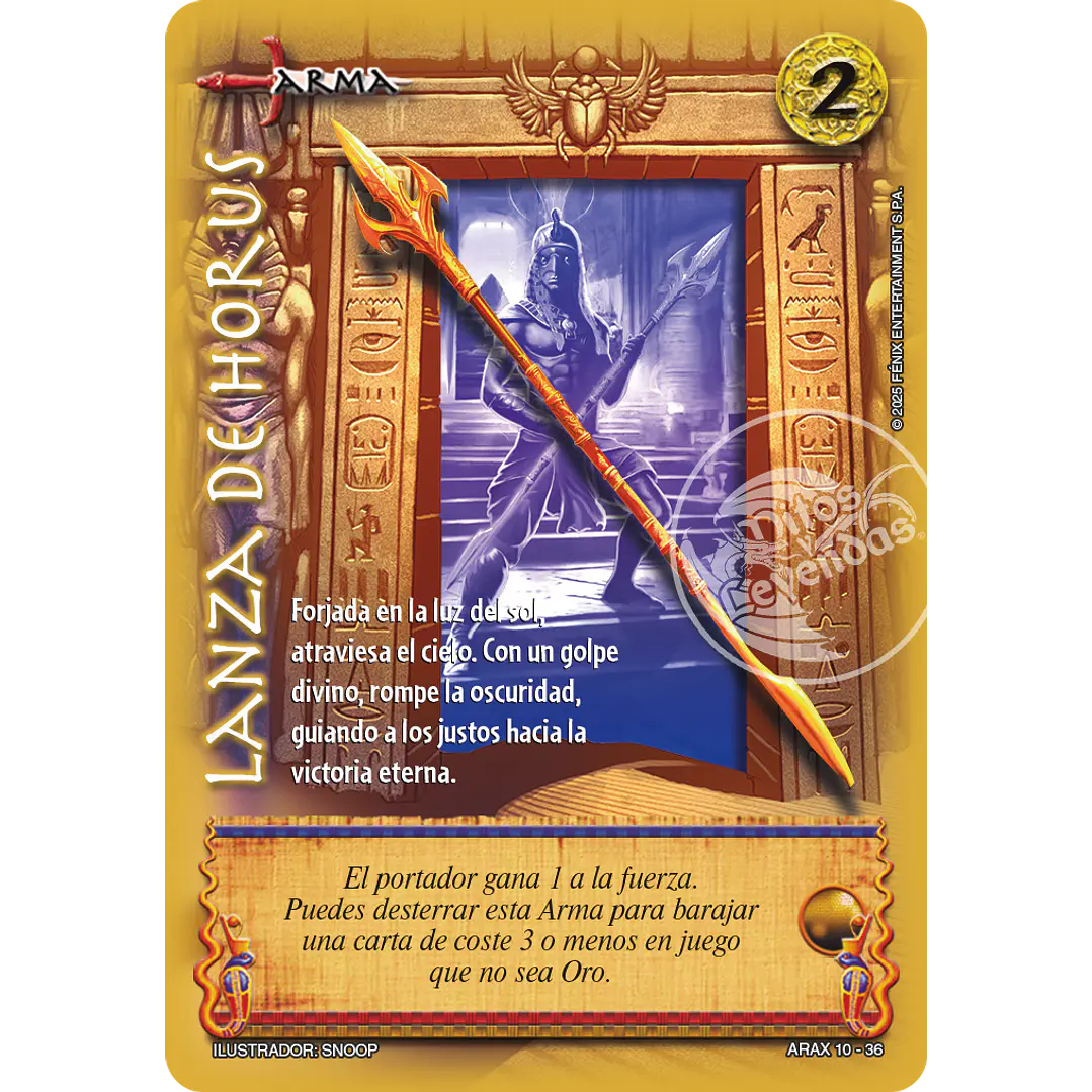 LANZA DE HORUS - RELATOS DOMINIOS DE RA - AMANECER 1