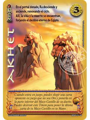 AKHET - RELATOS DOMINIOS DE RA - AMANECER