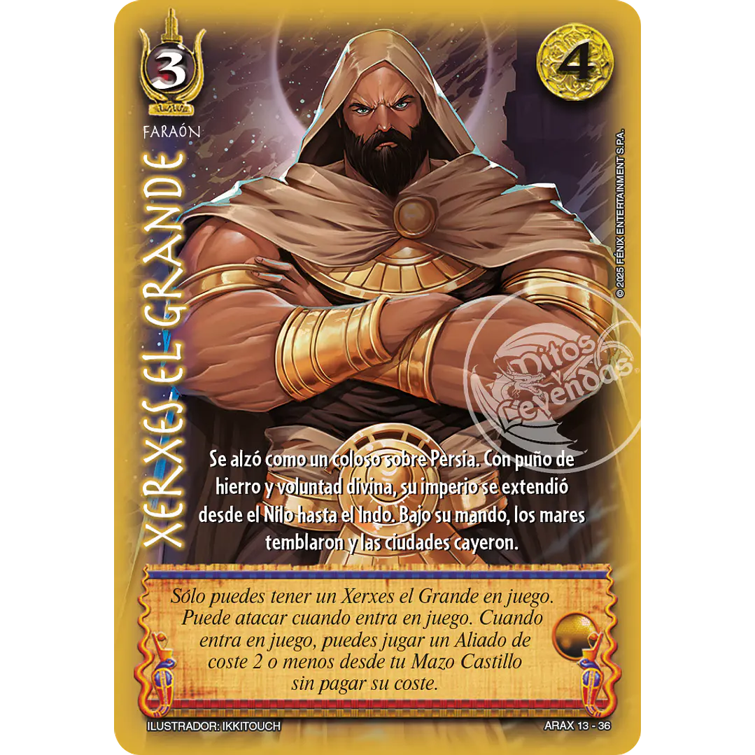 XERXES EL GRANDE - RELATOS DOMINIOS DE RA - INVASORES 1