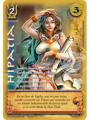 HIPATIA - RELATOS DOMINIOS DE RA - SABIDURIA