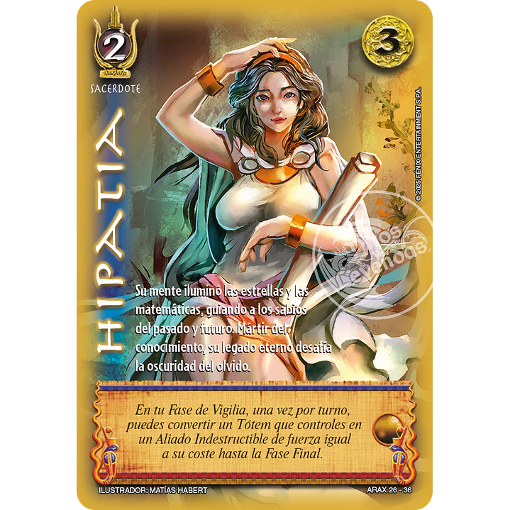 HIPATIA - RELATOS DOMINIOS DE RA - SABIDURIA 1