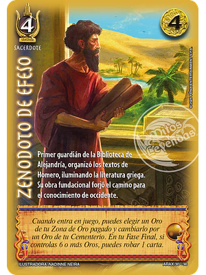 ZENODOTO DE EFESO - RELATOS DOMINIOS DE RA - SABIDURIA