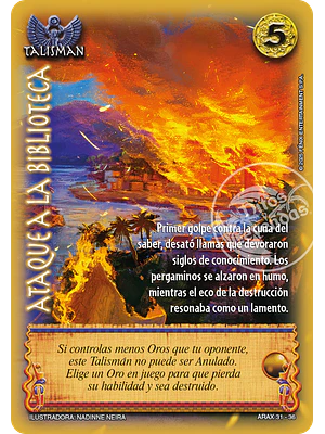 ATAQUE A LA BIBLIOTECA - RELATOS DOMINIOS DE RA - SABIDURIA