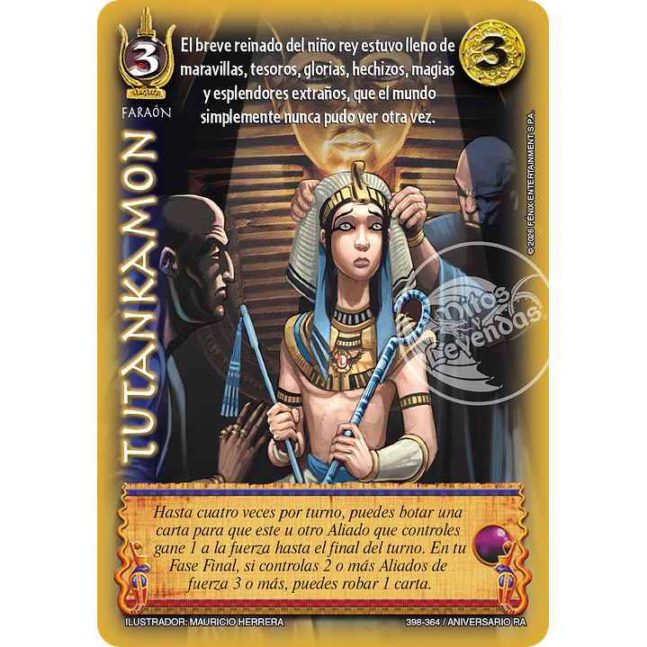 TUTANKAMON BUY A BOX - RELATOS DOMINIOS DE RA - INVASORES 1