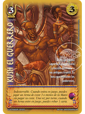 KUSH EL GUERRERO - RELATOS DOMINIOS DE RA - INVASORES