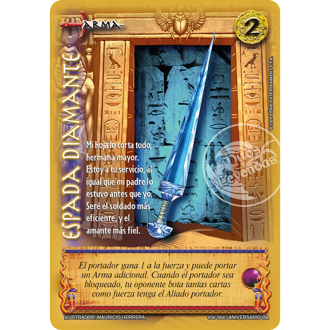 ESPADA DIAMANTE BUY A BOX - RELATOS DOMINIOS DE RA 1