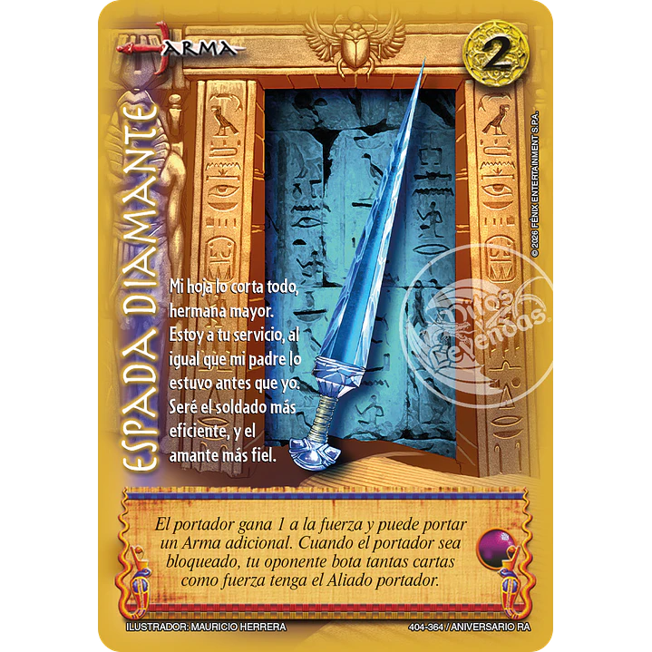 ESPADA DIAMANTE BUY A BOX - RELATOS DOMINIOS DE RA 1