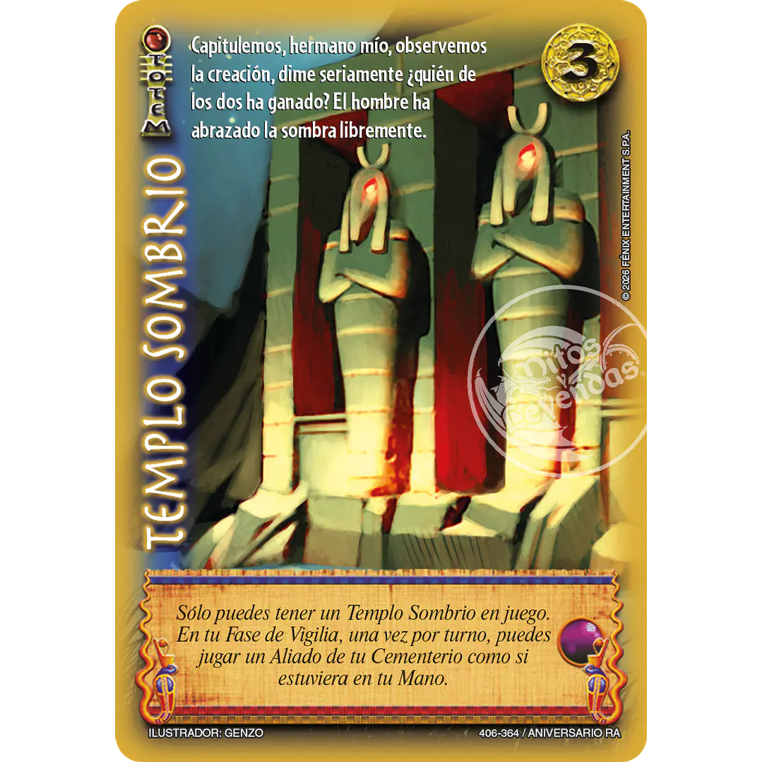 TEMPLO SOMBRIO BUY A BOX - RELATOS DOMINIOS DE RA 1