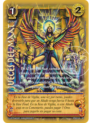 JUECES DEL MAAT - RELATOS DOMINIOS DE RA - AMANECER