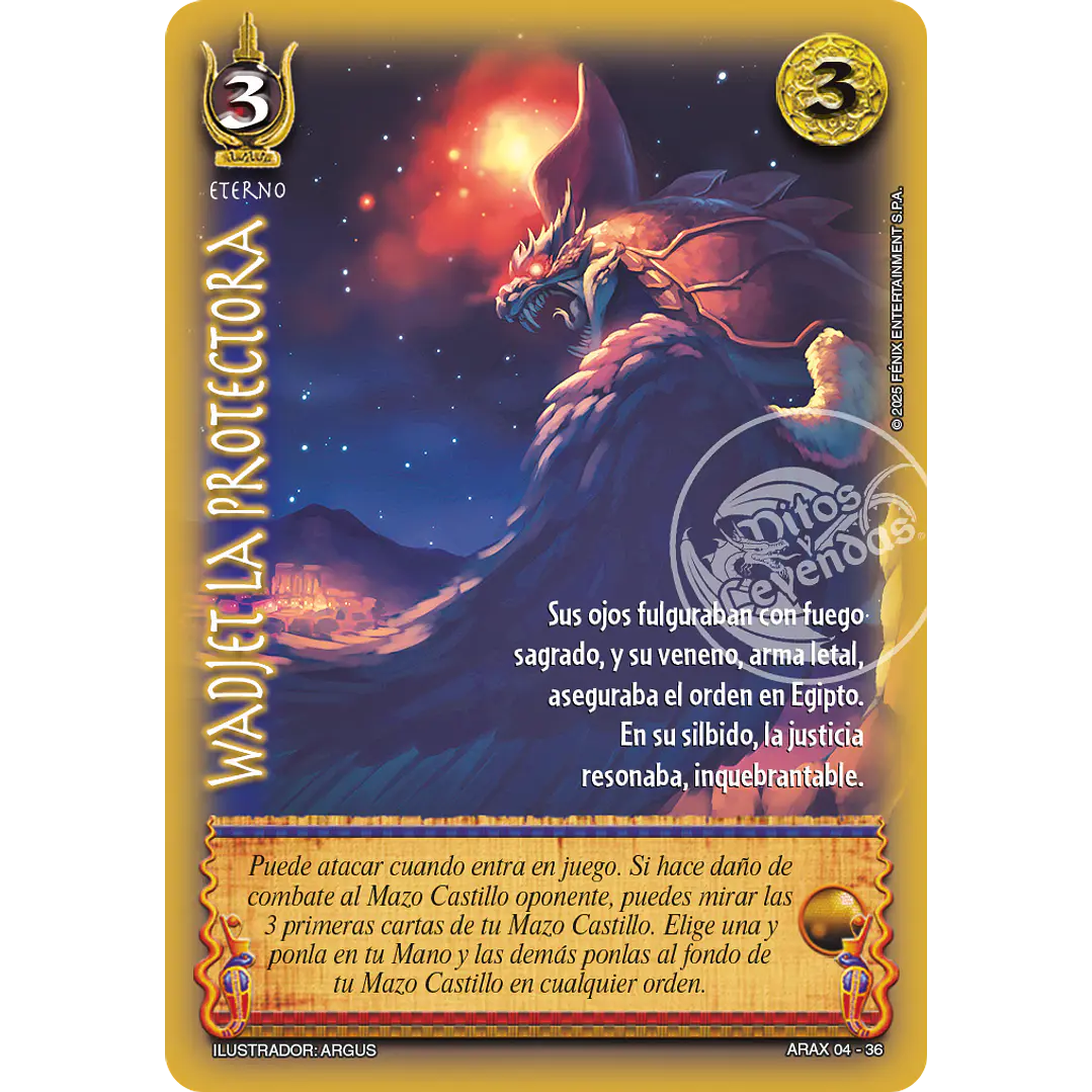 WADJET LA PROTECTORA - RELATOS DOMINIOS DE RA - AMANECER 1