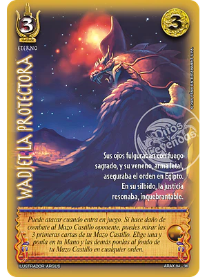 WADJET LA PROTECTORA - RELATOS DOMINIOS DE RA - AMANECER