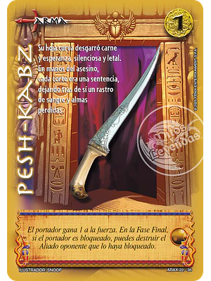 PESH KABZ - RELATOS DOMINIOS DE RA - INVASORES