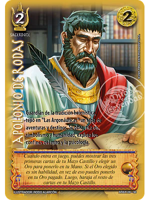 APOLONIO DE RODAS - RELATOS DOMINIOS DE RA - SABIDURIA