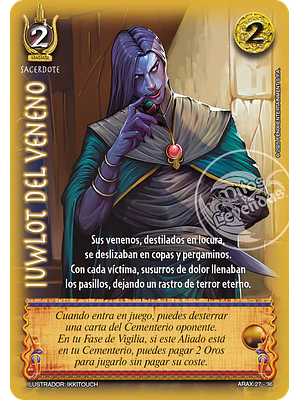 IUWLOT DEL VENENO - RELATOS DOMINIOS DE RA - SABIDURIA