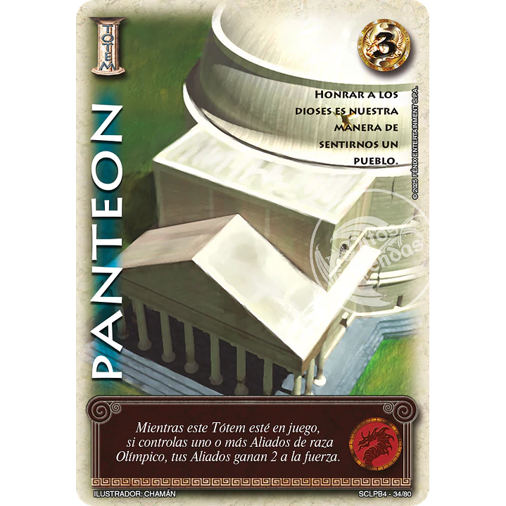PANTEON (HELÉNICA ANIV - VC FOIL) 1