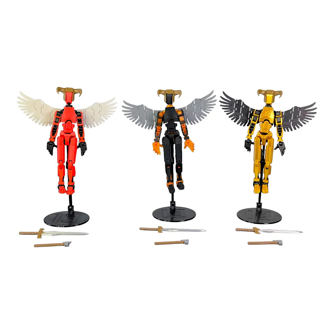PACK 3 GUERREROS ALADOS + ACCESORIOS - TITAN 13 -MISION 13 1